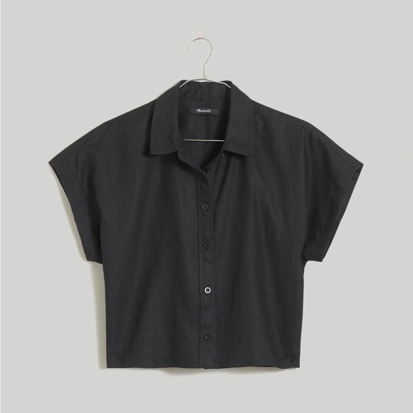 Madewell 100% Linen Dolman Shirt - Picture 5 of 9